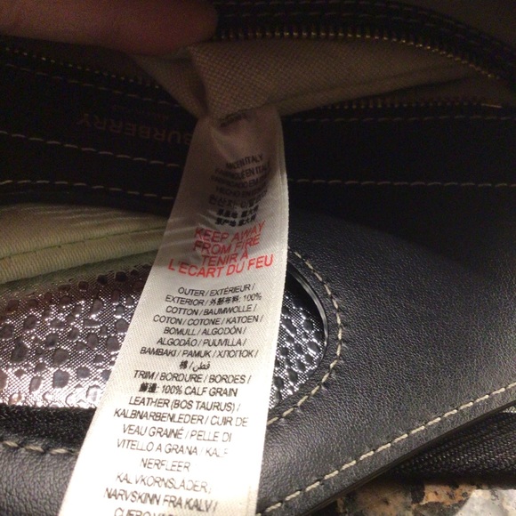 BURBERRY, HORSEFERRY, NWT, POCKET TOTE, MINI, MADE IN ITALY - Picture 14 of 16